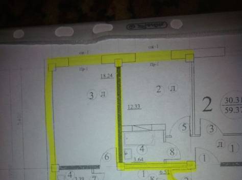 2-х комнатная квартира в перспективном районе, фотография 1