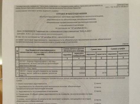 Продам ТОО со строительной лицензией, фотография 1