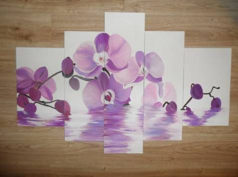 Модульные картины из стекла, фотография 1