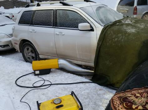 отогрев автомобиля в Астане запуск двигателя в мороз , фотография 1