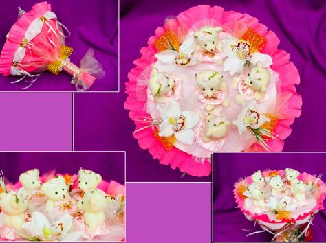 Букеты из плюшевых игрушек!, фотография 3