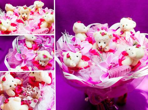 Букеты из плюшевых игрушек!, фотография 4