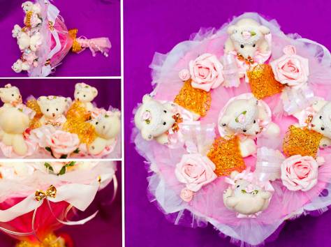 Букеты из плюшевых игрушек!, фотография 5