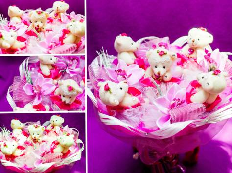 Букеты из плюшевых игрушек!, фотография 6