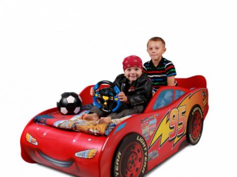 Кровать машина + матрас, фотография 1