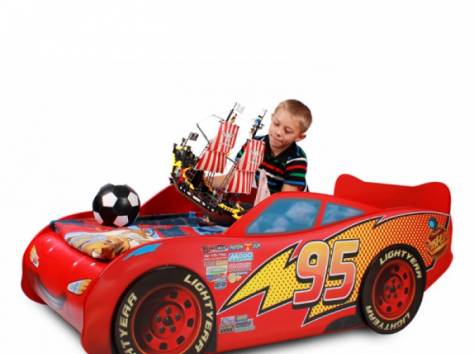 Кровать машина + матрас, фотография 2