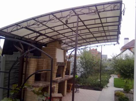 Изготовление навесов в Алматы, фотография 4