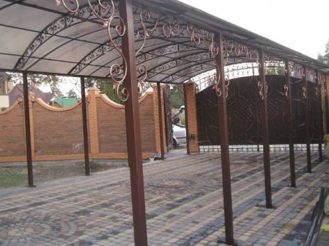 Изготовление навесов в Алматы, фотография 5