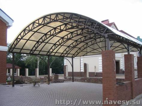 Изготовление навесов в Алматы, фотография 7