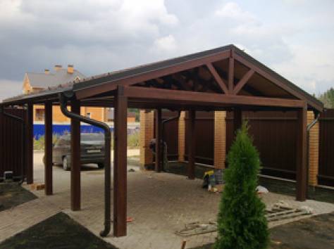 Изготовление навесов в Алматы, фотография 10