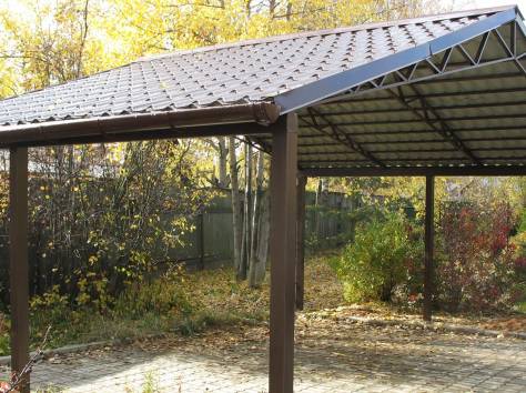 Изготовление навесов в Алматы, фотография 11