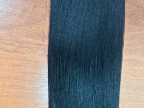 Натуральные волосы на трессе, заколках, кератиновых капсулах, лентах, фотография 6