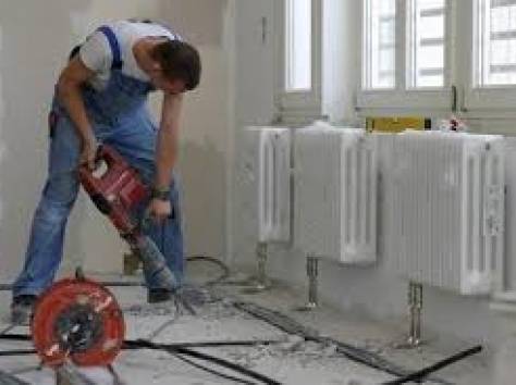 монтаж пласт/труб, отопление, фотография 1