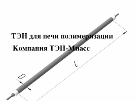 тэны для печи (камеры) полимеризации, тэны просушки полимерной краски  Кызылорда, фотография 1