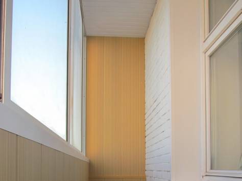 Отделка лоджий пластиковыми панелями, фотография 5