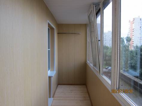 Отделка лоджий пластиковыми панелями, фотография 12