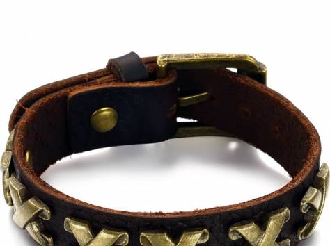 Кожаные браслеты со скидкой 50% к 23 февраля!, фотография 2