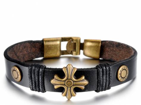 Кожаные браслеты со скидкой 50% к 23 февраля!, фотография 3