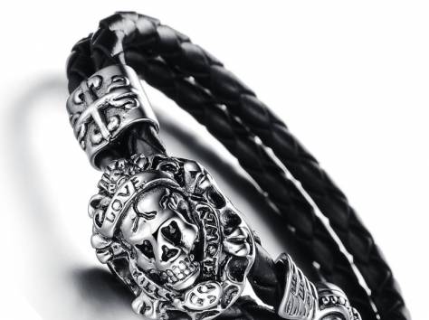 Кожаные браслеты со скидкой 50% к 23 февраля!, фотография 6