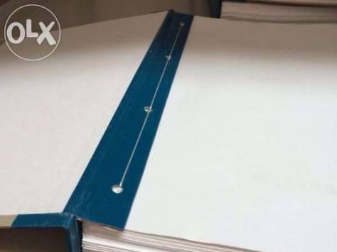 Твердый переплет документов, архивная обработка документов, фотография 3