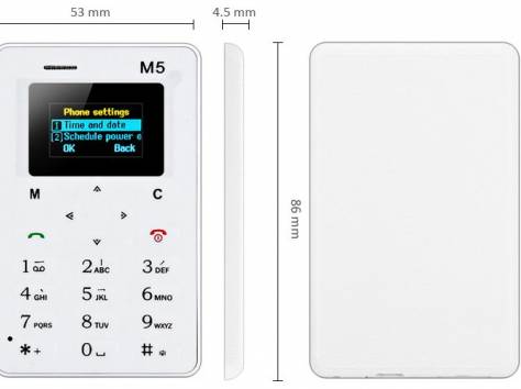 мини телефон AIEK M5, фотография 2