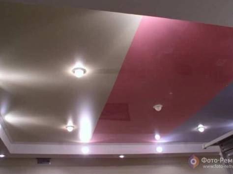 Натяжные потолки, фотография 2