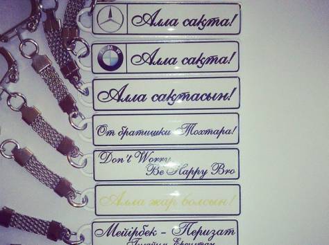 Брелок в виде ГОС НОМЕРА АВТО, фотография 4