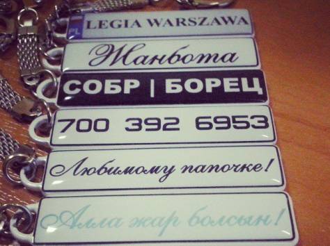 Брелок в виде ГОС НОМЕРА АВТО, фотография 10