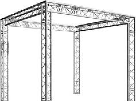 Аренда фермовых конструкции для баннеров от 1500. Астана, фотография 1