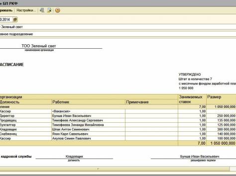Система расширения кадрового функционала для 1С Бухгалтерия, фотография 4