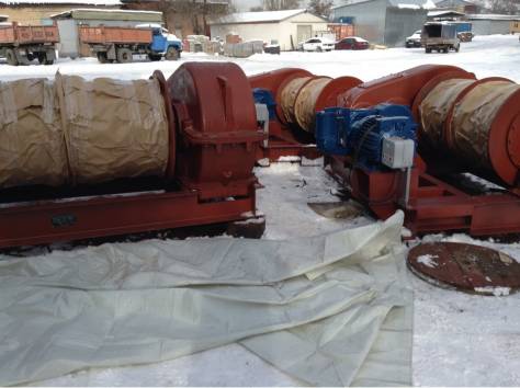 Лебедка электрическая маневровая ЛМ-20 с тросом, фотография 2