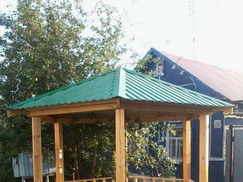 Беседки и бытовки из дерева на заказ, фотография 7