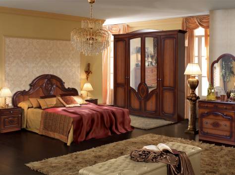 Мебель на заказ спальни - Александрина, фотография 1