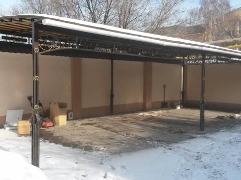 Металлические навесы, фотография 2