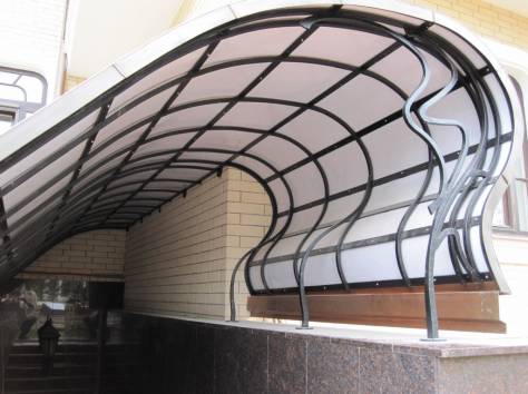 Металлические навесы, фотография 5