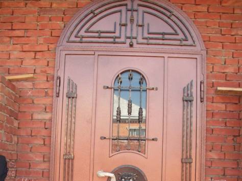 ДВЕРИ ВХОДНЫЕ МЕТАЛЛИЧЕСКИЕ-КОВАНЫЕ, фотография 4