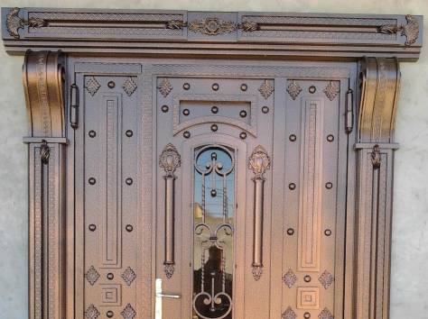 ДВЕРИ ВХОДНЫЕ МЕТАЛЛИЧЕСКИЕ-КОВАНЫЕ, фотография 7