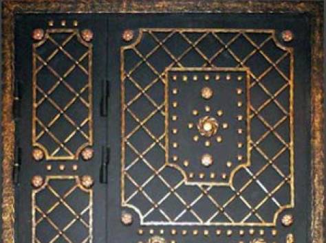 ДВЕРИ ВХОДНЫЕ МЕТАЛЛИЧЕСКИЕ-КОВАНЫЕ, фотография 12