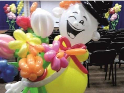 Оформление яркими шарами и сюрпризами, фотография 4
