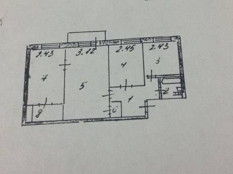 продам 3-х комнатную квартиру, фотография 2