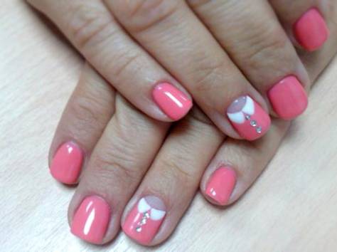 Акция Гелевое покрытие+маникюр+дизайн 2000тг, фотография 4