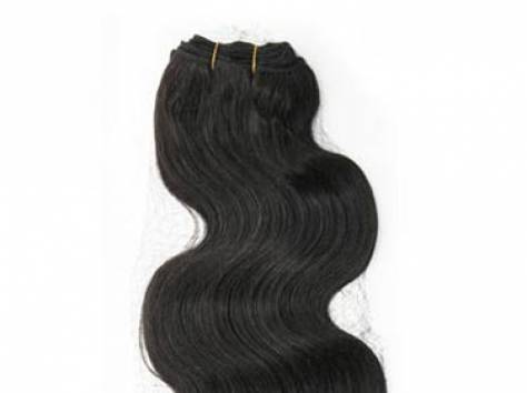 Натуральные волосы на заколках, фотография 1