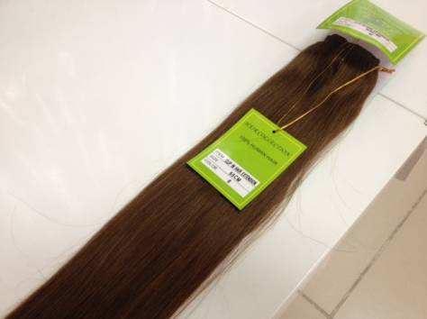 Натуральные волосы на заколках, фотография 2