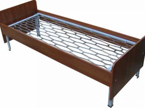 Железныекровати, металлические кровати двухъярусные, кровати одноярусные, кровати оптом, кровати дешево, фотография 4