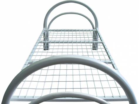 Железныекровати, металлические кровати двухъярусные, кровати одноярусные, кровати оптом, кровати дешево, фотография 8