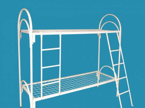 Железныекровати, металлические кровати двухъярусные, кровати одноярусные, кровати оптом, кровати дешево, фотография 11