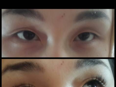 Наращивание ресниц, фотография 1