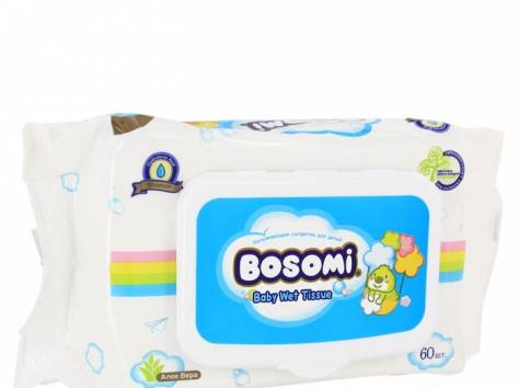 Влажные салфетки фирмы Bosomi, фотография 1