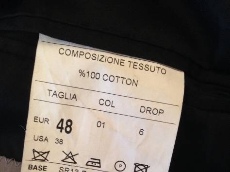 Продаю мужской костюм из бархата GIOVANNI FABRONI., фотография 4