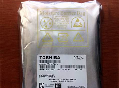 HDD 500Gb SATA III Toshiba, фотография 2